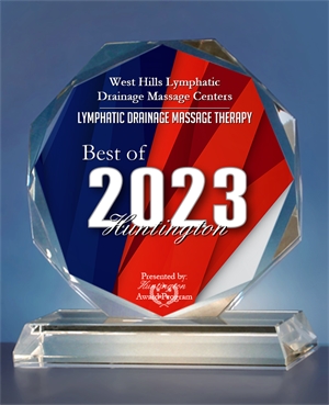 West Hills Lymphatic Drainage Massage Centers Receives 2023 Best of Huntington Award Img